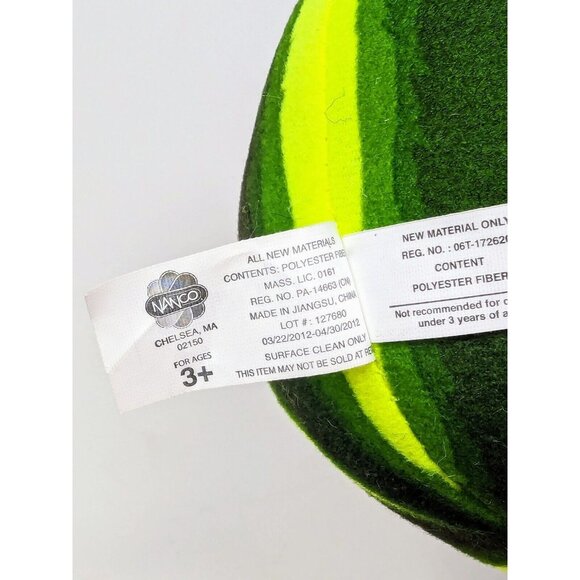 Fruit Ninja Watermelon Plush 6” Game App Stuffed Animal NANCO 2012 - Picture 4 of 6
